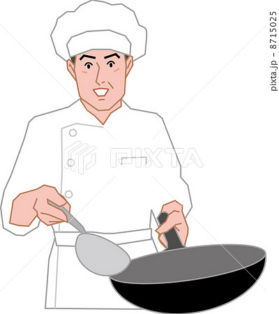 笑顔の中華調理師 8715025