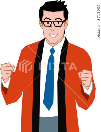 法被を着たイベントスタッフ 8715034