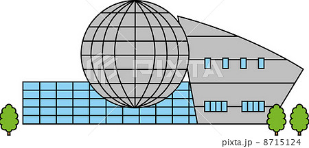 科学館のイラスト素材