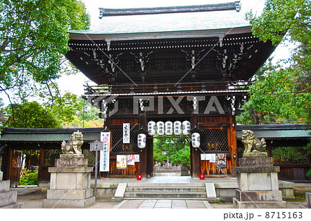 上御霊神社の「南門」(京都市上京区上御霊前通烏丸東入ル上御霊竪町) 上御霊神社の「南門」(京都市上京区上御霊前通烏丸東入ル上御霊竪町) 8715163