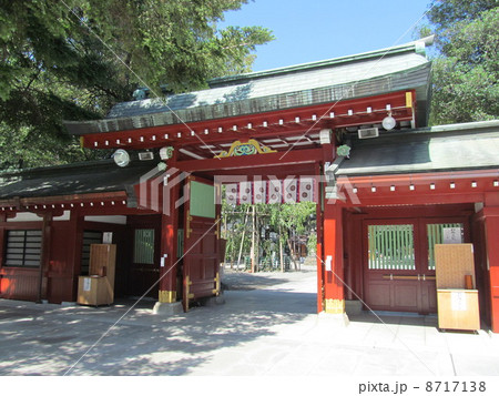 大國魂神社　中雀門 8717138