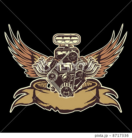 Engine with Wings 8717336