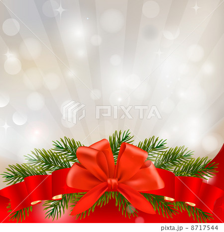 Background with presents and a ribbon. Vector illustration. Background with presents and a ribbon. Vector illustration. 8717544