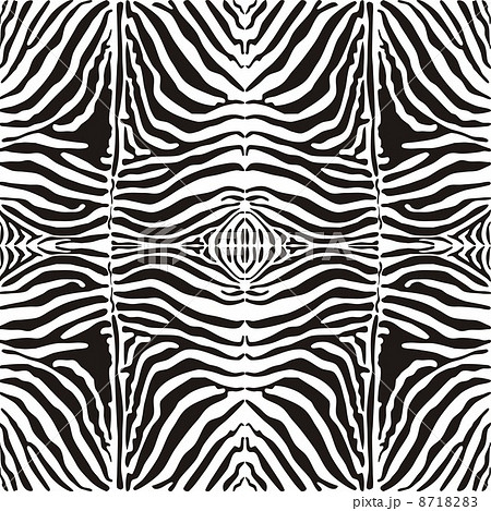 Vector seamless background skin zebra 8718283