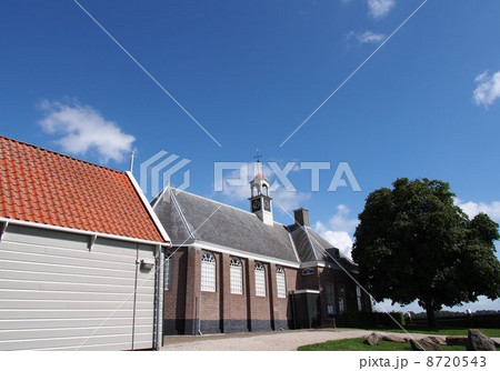 世界遺産　オランダ　スホクラントとその周辺　教会 8720543