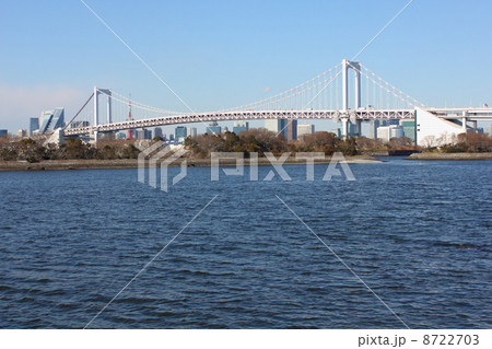鳥の島とレインボーブリッジ 8722703