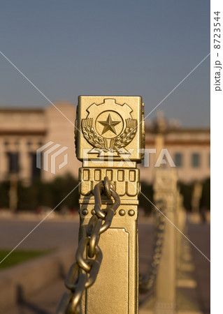 Tiananmen Square -- is a large city square in the center of Beijing, China 8723544