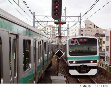 常磐線快速 E231系 三河島駅 常磐線快速 E231系 三河島駅 8724160