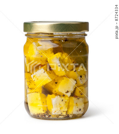 Preserved cheese feta Preserved cheese feta 8724334