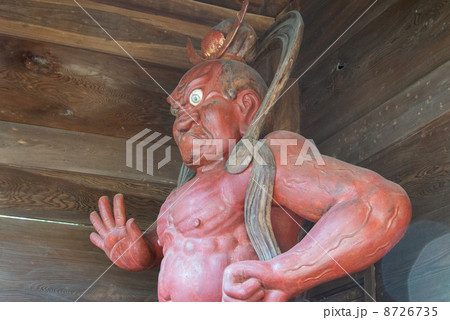 聖天山歓喜院長楽寺　仁王像（埼玉県熊谷市妻沼） 8726735