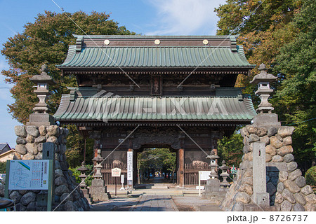 聖天山歓喜院長楽寺　貴惣門（埼玉県熊谷市妻沼） 8726737