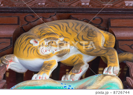 聖天山歓喜院長楽寺 聖天堂　虎の彫刻（埼玉県熊谷市妻沼） 8726744
