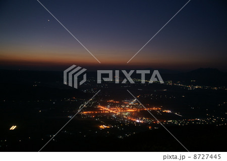 内の牧温泉の夜景 内の牧温泉の夜景 8727445