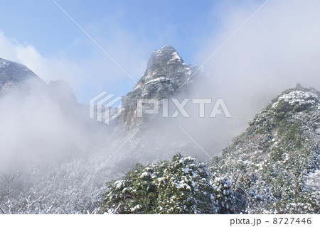 黒髪山の雪景色 黒髪山の雪景色 8727446