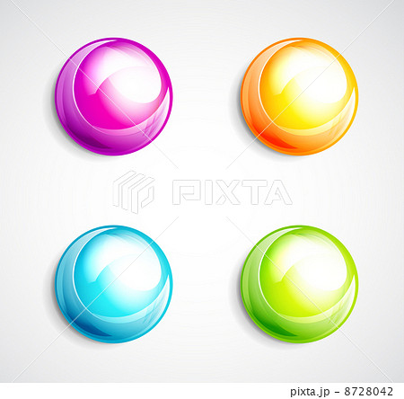 Colorful bubble buttons 8728042