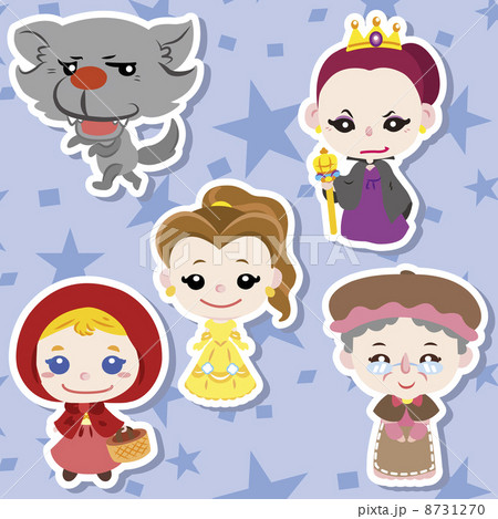 Cartoon story people icons Cartoon story people icons 8731270