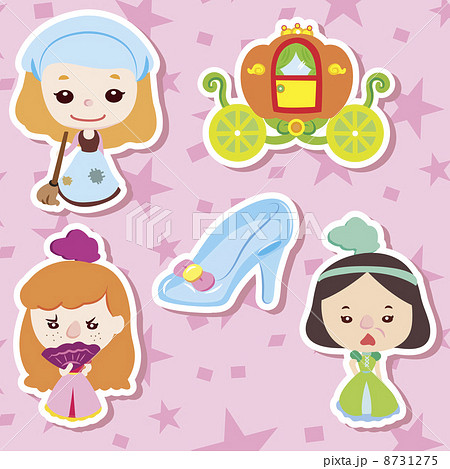 Cartoon story people icons 8731275