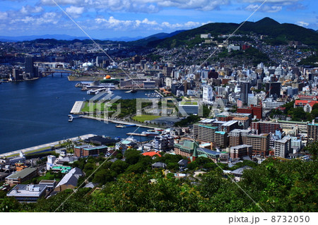 長崎　鍋冠山からの景色 8732050