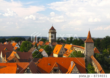 ローテンブルクの街 ローテンブルクの街 8734031