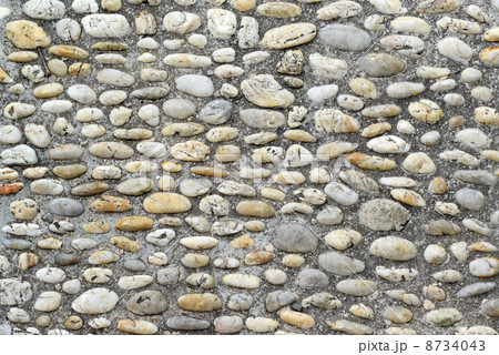 Walking path lined with stones Walking path lined with stones 8734043