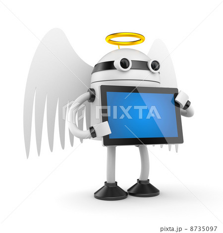 Robot angel with PAD 8735097