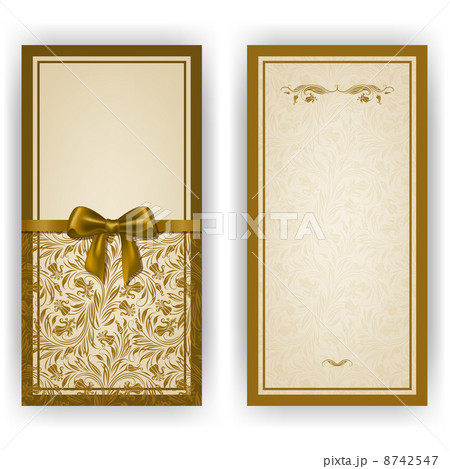 Elegant vector template for luxury invitation, card Elegant vector template for luxury invitation, card 8742547