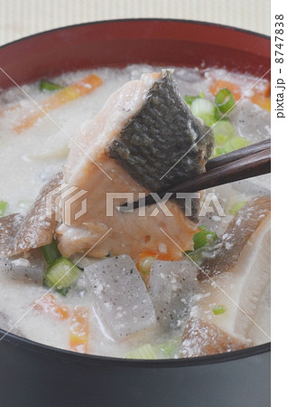 鮭の粕汁 8747838