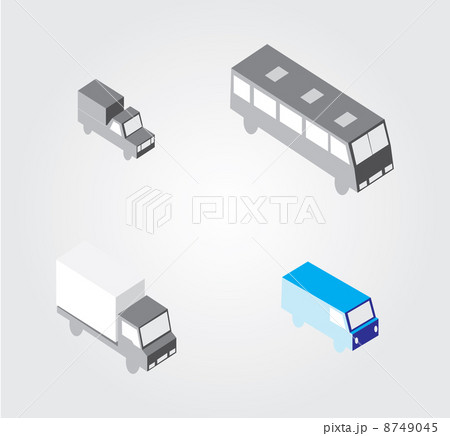 Simple web icon in vector: isometric transport Simple web icon in vector: isometric transport 8749045