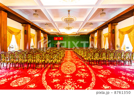 統一会堂1階の講堂(ベトナム、ホーチミンシティ) 8761350