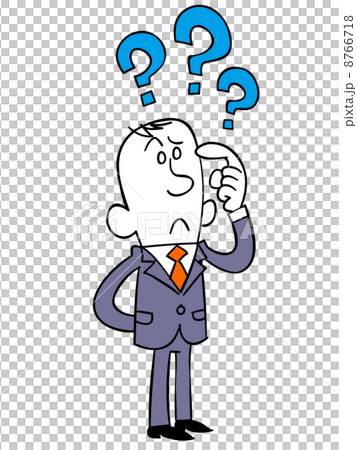 Doubtsful businessmen 8766718