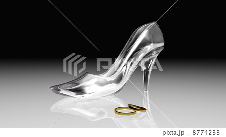 ガラスの靴 8774233