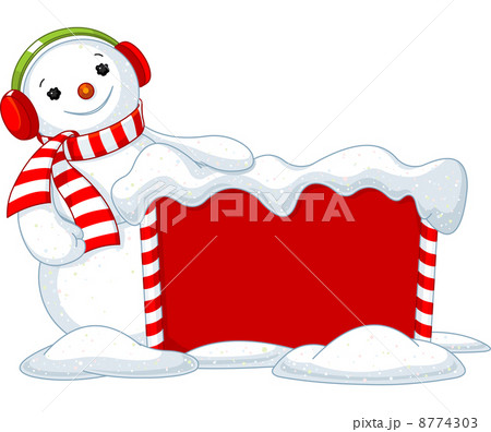 Christmas board and Snowmen 8774303
