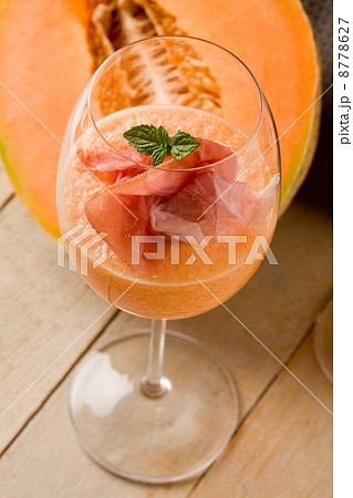 Ham and Melon Cocktail 8778627
