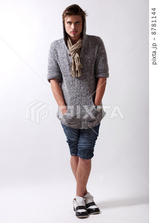 Handsome young guy, full length view 8781144