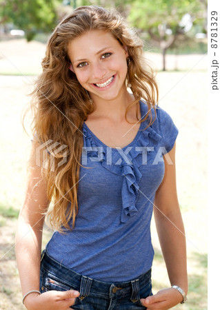 portrait of young beautiful lady 8781329