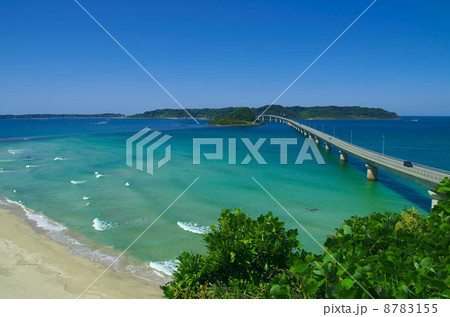 山口県　角島（つのしま）大橋 8783155