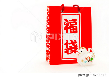 白馬と福袋 8783678