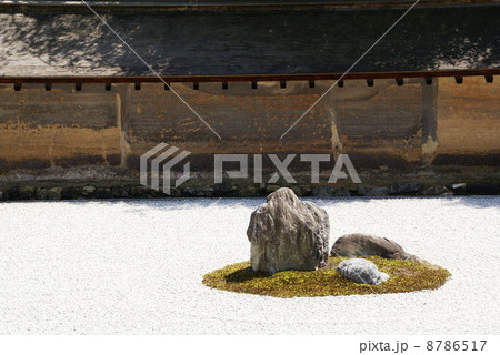 世界遺産 龍安寺 石庭 世界遺産 龍安寺 石庭 8786517