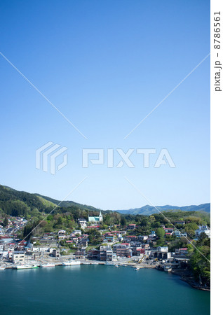 気仙沼の港町 8786561