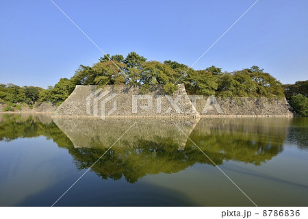 名古屋城の石垣(西之丸側) 名古屋城の石垣(西之丸側) 8786836