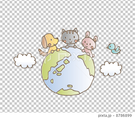 動物和地球 8786899