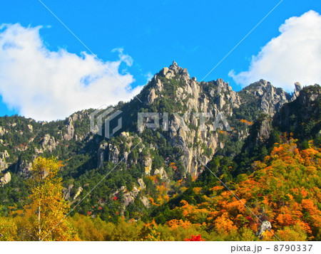 秋の瑞牆山(山梨県北杜市) 秋の瑞牆山(山梨県北杜市) 8790337