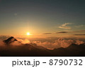 夕日と雲海 8790732