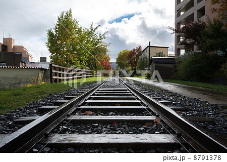 小樽の旧手宮線廃線跡1 8791378