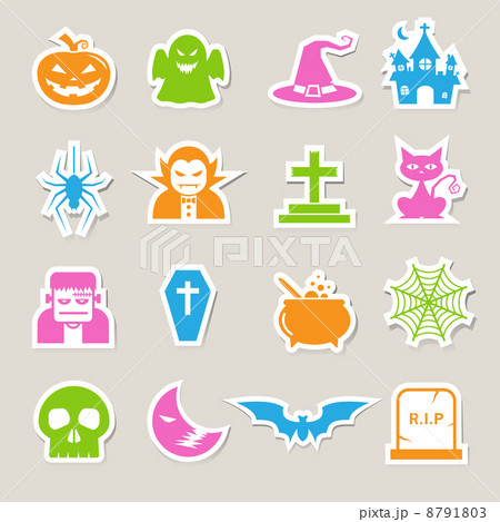 Halloween icon set. 8791803