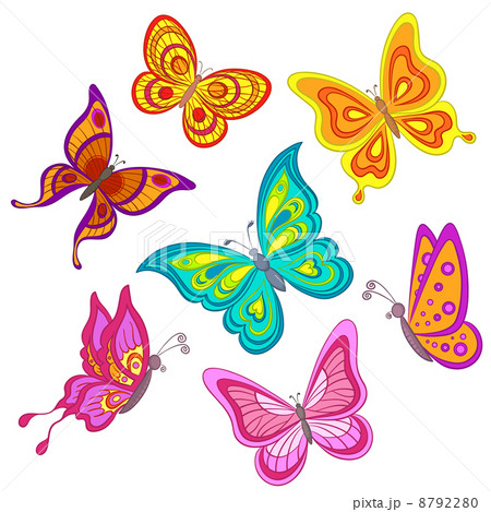 Set butterflies Set butterflies 8792280