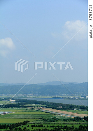 広大な干拓地 8793715