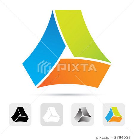 Abstract colorful logo,design element. 8794052