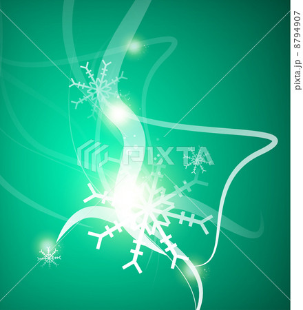Christmas lightning abstraction snowflakes waves 8794907