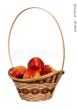 nectarines in basket 8795168